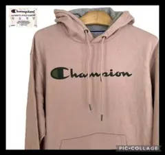 つ*ー様 ★USA古着★ Champion ピンク フード付きパーカー