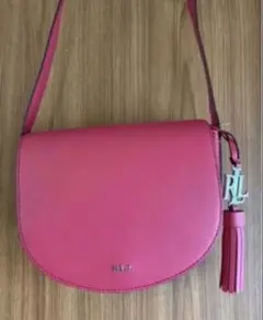 LAUREN RALPH LAUREN ショルダーバッグ ピンク ポシェットのサムネイル