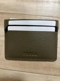 FURLA オリーブグリーン カードケース