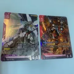 ガンダムカードGQuuuuuuX オメガサイコミュ起動時 ジークアクス　セット