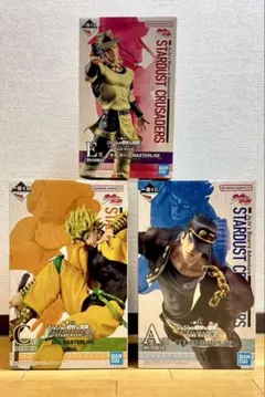 ジョジョの奇妙な冒険 一番くじ A賞 C賞 E賞フィギュア