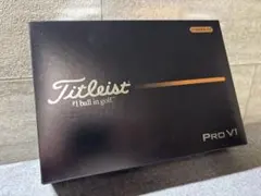 【新品未使用・24時間以内発送】タイトリスト PRO V1 ダブルナンバーのサムネイル