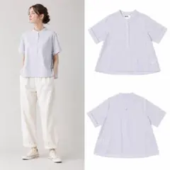 MHL. YARN DYED COTTON VOILE SHIRT Ⅱのサムネイル
