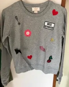 【美品】kate spade New York ガールズ　トレーナー160ｃｍ