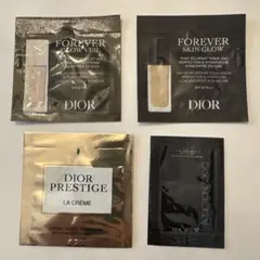 Dior addiction 化粧下地、ファンデーション サンプル4点セット