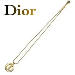 Dior ネックレス ゴールド サークルロゴのサムネイル