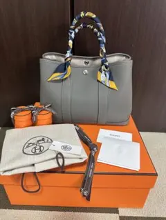 美品　エルメス　HERMES ガーデンパーティーtpm ツイリー セット販売のサムネイル