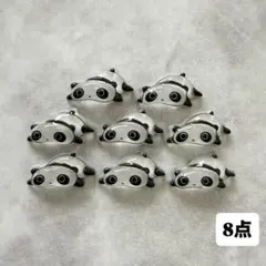 パーツ　ネイル　デコ　たれぱんだ　8点
