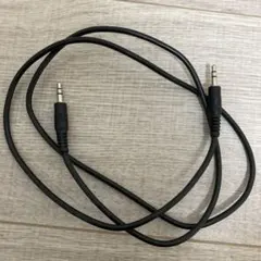 3.5mmオーディオケーブル ブラック