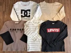 キッズ 長袖カットソー まとめ売り100cm