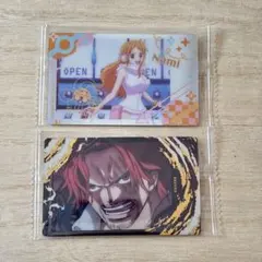ワンピース イタジャガ2枚セット　ナミ&シャンクス