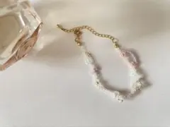 ハンドメイド ビーズアクセサリー ブレスレット