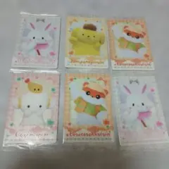 サンリオ　カード　ウエハース　ライブ　キャラクター　6枚セット