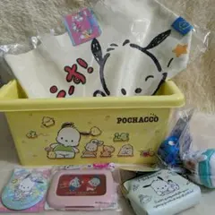 サンリオ ポチャッコ コンテナボックス などまとめ売り7点のサムネイル