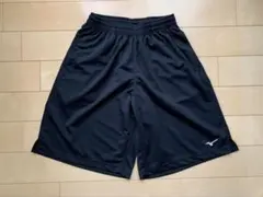 ミズノ バスケットボールパンツ バスパン黒 メンズS