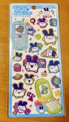 平成はっぴーフォン たまごっち みみっち ステッカー シール はっぴーフォン