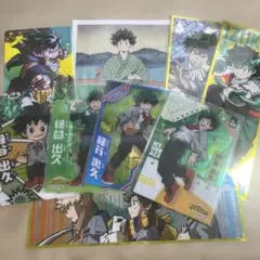 ヒロアカ　僕のヒーローアカデミア　緑谷出久　クリアカード　ポストカード　グッズ