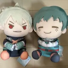 ヒロアカ でっかいぽふっとぬいぐるみ 爆豪勝己 緑谷出久