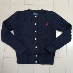 ラルフローレン　ケーブルニットカーディガン