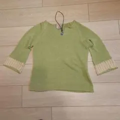 【美品】COMME CA COMME CA COMME CA レース綺麗綿ニット