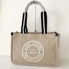 【新品】MARC JACOBS トートバッグ DISC ロゴ トート A4