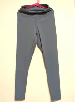 グレー ハイウエスト ヨガパンツ　Мサイズ