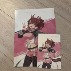 ウマ娘プリティーダービー 船橋競馬場 特典 ポストカード6種類 クリアファイル ウマ娘 クリアファイル 船橋競馬場 船橋ケイバ コラボイベント