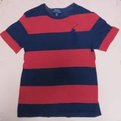 Polo Ralph Lauren 赤青ストライプ Tシャツ S/P(8)