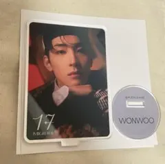 SEVENTEEN セブチ　カフェ　アクスタ　ウォヌ wonwoo