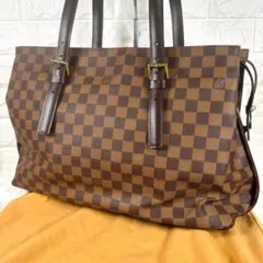 本物良品 ルイヴィトン ダミエ チェルシー ショルダートートバッグ