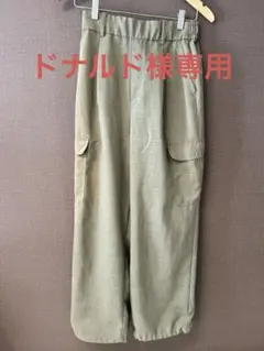 GLOBAL WORK カーゴパンツ Mサイズ オリーブ