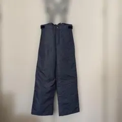 子ども用 防水ネイビーストレートパンツ