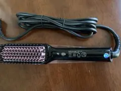 ヒートブラシ ストレートブラシ マイナスイオンヘアアイロンブラシ 25秒