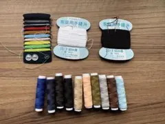 TOMBO 手縫い糸 ミシン糸 묶음 판매 セット 裁縫用品 ハンドメイド