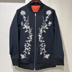 ち*七様 NO ID ノーアイディー リバーシブル エンブロイダリー ジャケット