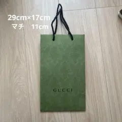 GUCCI グリーン ショッピングバッグ