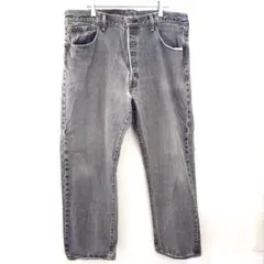 LEVI’S リーバイス 501 ケミカルウォッシュ デニムパンツ 黒 W40