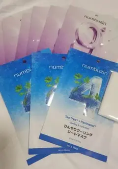 numbuzinシートマスク No.9 7枚 No.4 3枚セットのサムネイル