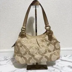 vintage coach old bag hand signature