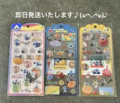 ⛅*️様 パペットスンスン　うるちゅるポップシール ドロップジュエリーシール2枚