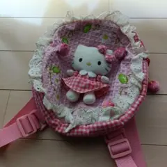ハローキティ ぬいぐるみ付きリュック
