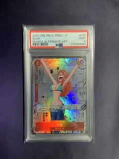 ナミ コミパラ psa9 ワンピースカード OP01-016 コミックパラレル