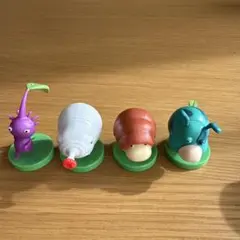 ピクミンチョコエッグ　紫ピクミン＋ブタドックリ＋モス＋パンモドキ　４体セット