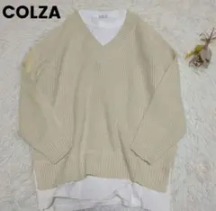 コルザ C•O•L•Z•A レイヤードニット S