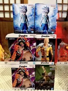 【期間限定値下】まとめ売り　黒ひげ・ゾロ・キルア・サイタマ　6個セット 期間限定値下】まとめ売り 黒ひげ・ゾロ・キルア・サイタマ 6個セット