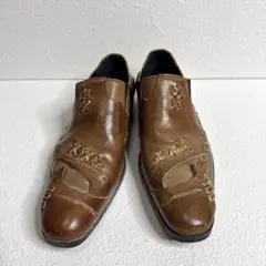 美品　whoop'-de-doo'(フープディドゥ) レザースリッポン　シューズのサムネイル