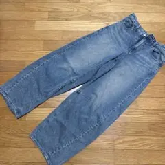 GU バレルレッグジーンズ Lサイズ レディース