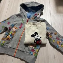 ディズニーリゾート　トイストーリーパーカー　ミッキーセット　100㎝