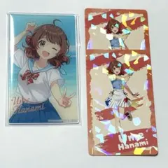 学マス　花海佑芽　アトレ　クリアブロマイド　特典カード×2 セット