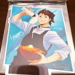 ハイキュー!! 大戸屋　特典　ビジュアルボード　及川徹